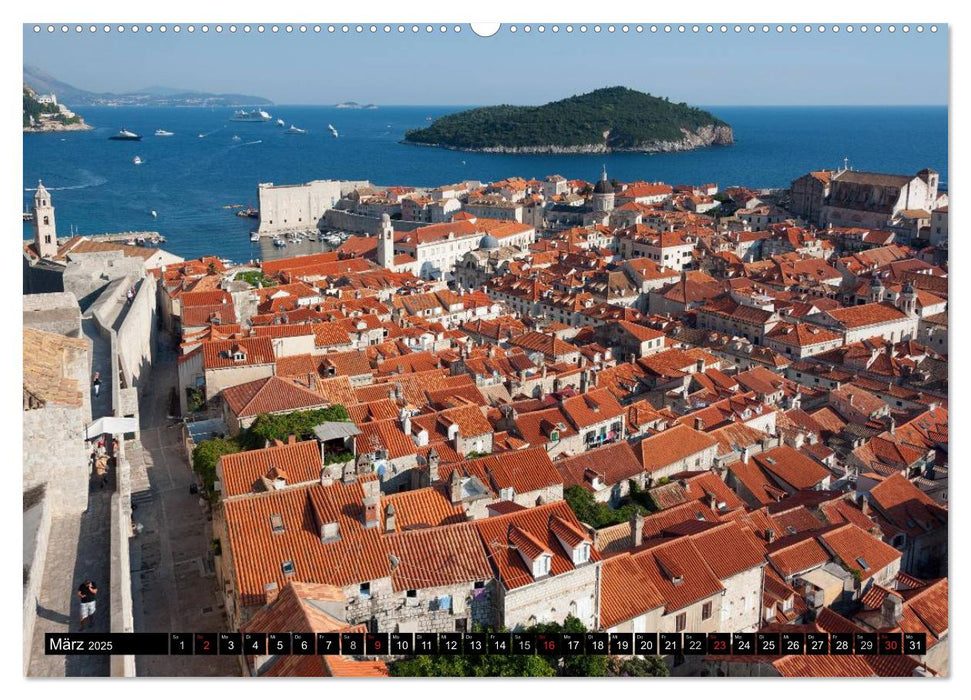 Kroatien (CALVENDO Premium Wandkalender 2025)