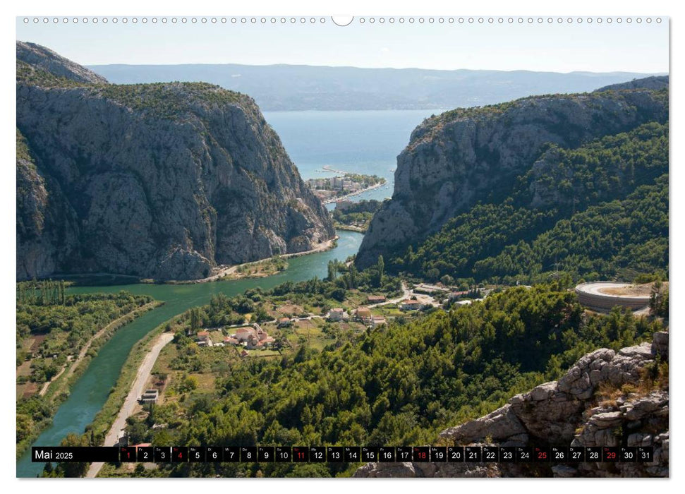 Kroatien (CALVENDO Premium Wandkalender 2025)