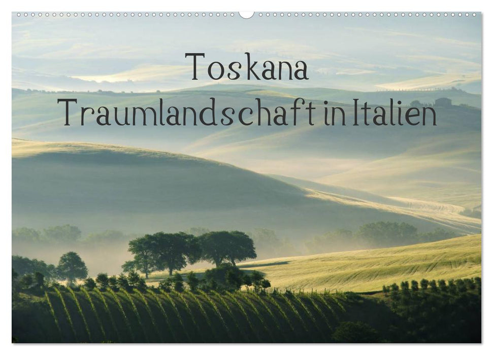 Toskana – Traumlandschaft in Italien (CALVENDO Wandkalender 2025)