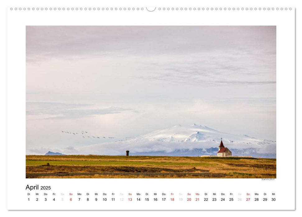 Magisches Island (CALVENDO Premium Wandkalender 2025)