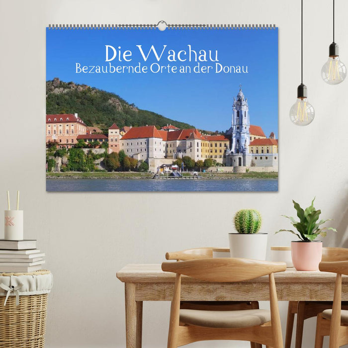 Die Wachau - Bezaubernde Orte an der Donau (CALVENDO Wandkalender 2025)