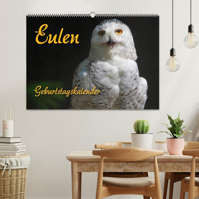 Eulen (CALVENDO Wandkalender 2025)