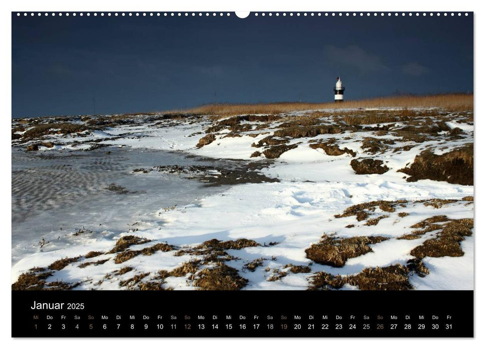 Leuchtturm "Kleiner Preuße" (CALVENDO Wandkalender 2025)