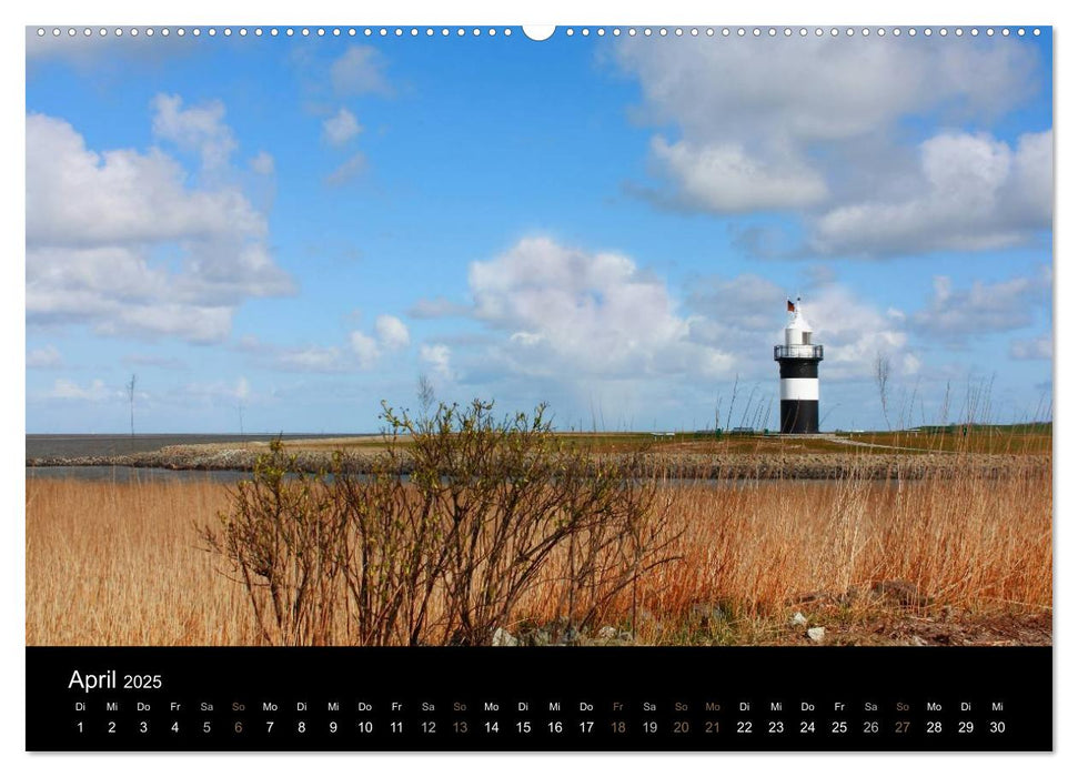 Leuchtturm "Kleiner Preuße" (CALVENDO Wandkalender 2025)