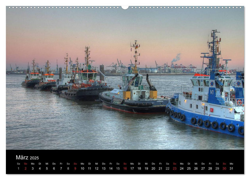 Hamburg (CALVENDO Premium Wandkalender 2025)