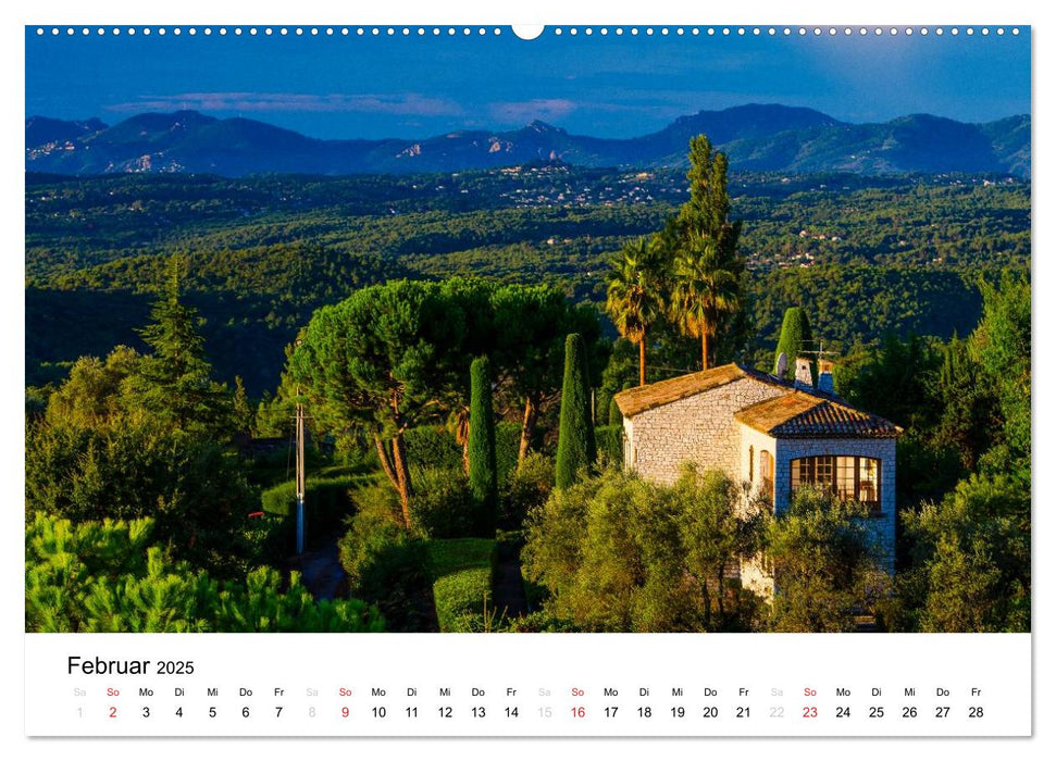 Cote D`Azur (CALVENDO Wandkalender 2025)