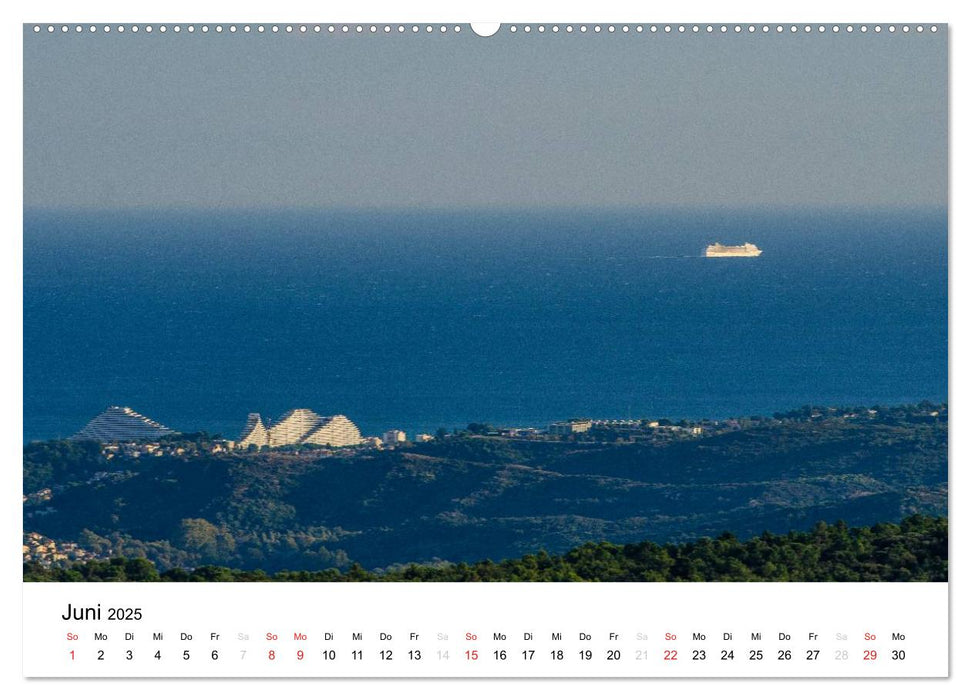 Cote D`Azur (CALVENDO Wandkalender 2025)