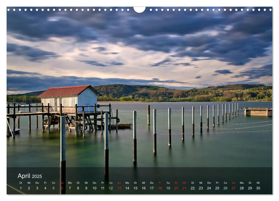 Stimmungsvoller Bodensee (CALVENDO Wandkalender 2025)