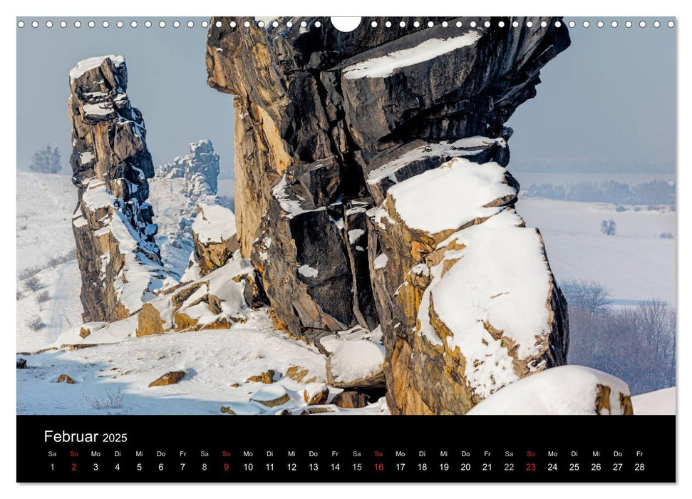 Teufelsmauer Harz (CALVENDO Wandkalender 2025)