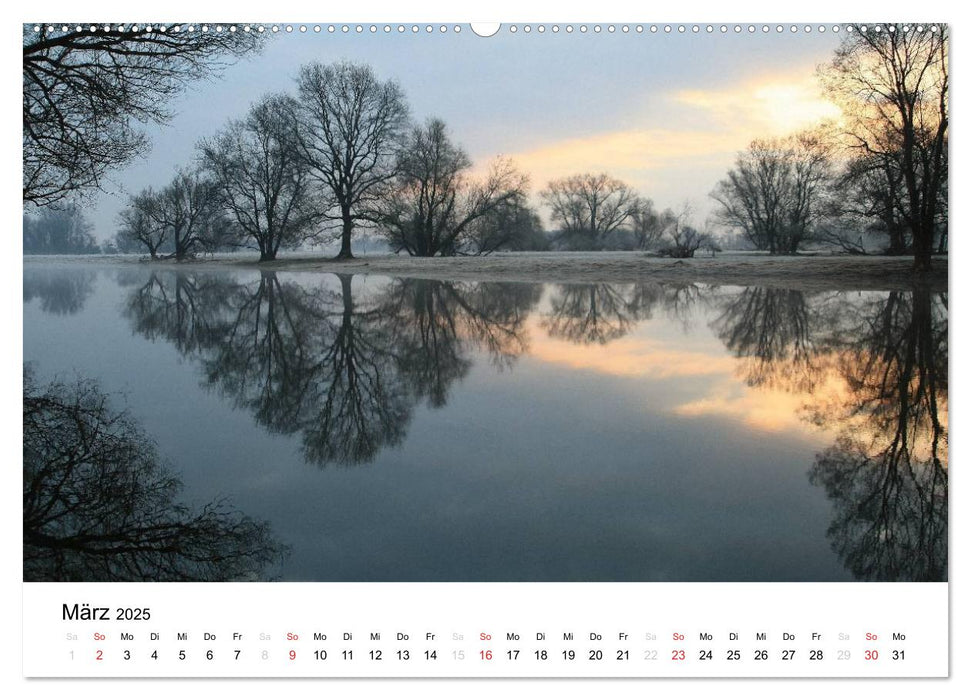 Morgenstimmungen 2025 (CALVENDO Premium Wandkalender 2025)