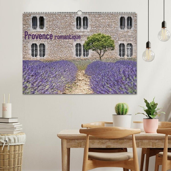 Provence romantique (CALVENDO Wandkalender 2025)