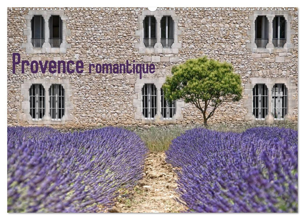 Provence romantique (CALVENDO Wandkalender 2025)