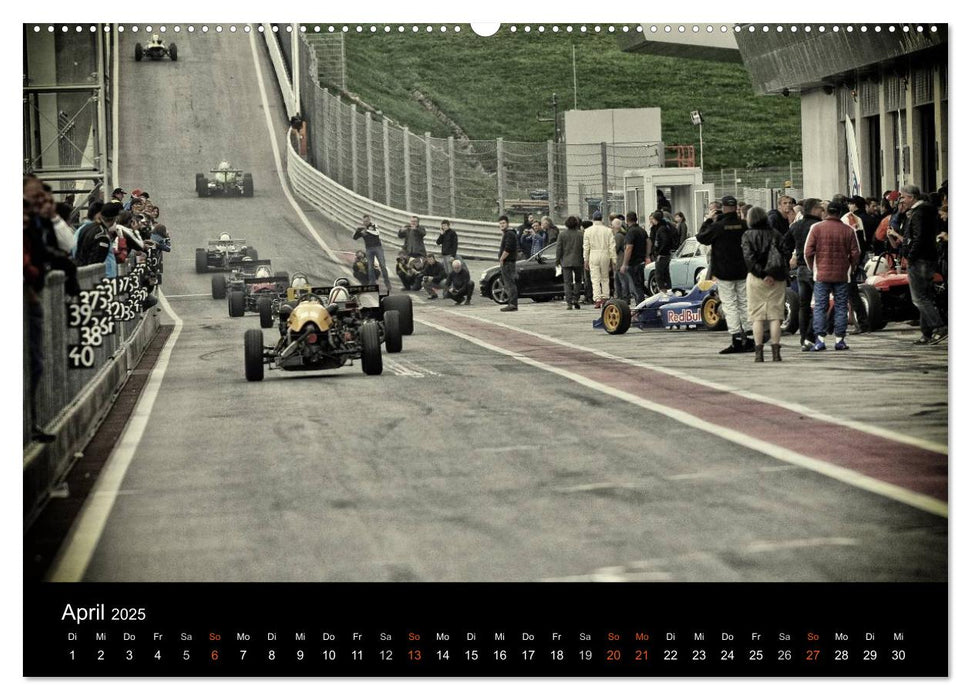 Raceday (CALVENDO Premium Wandkalender 2025)