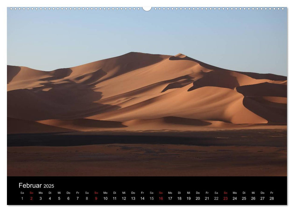 Die Sahara in Algerien (CALVENDO Premium Wandkalender 2025)