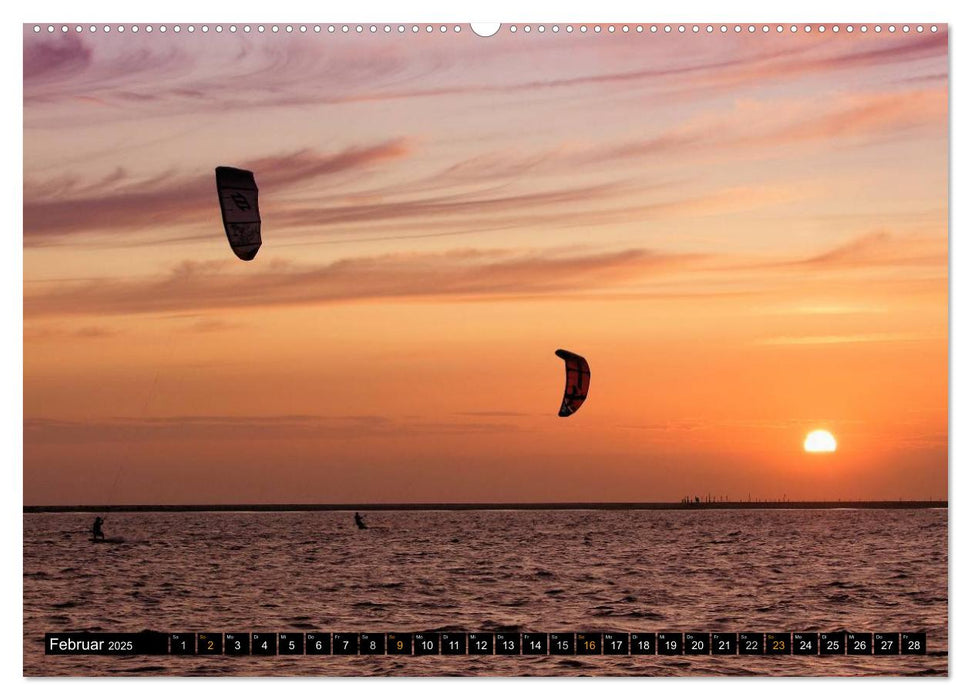 Borkum (CALVENDO Premium Wandkalender 2025)