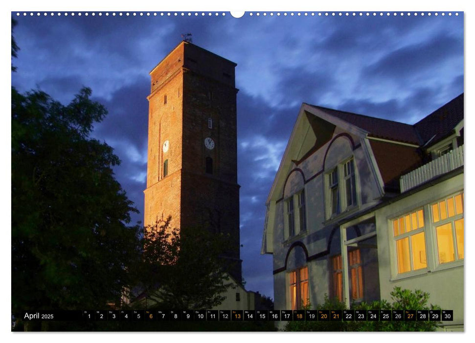 Borkum (CALVENDO Premium Wandkalender 2025)