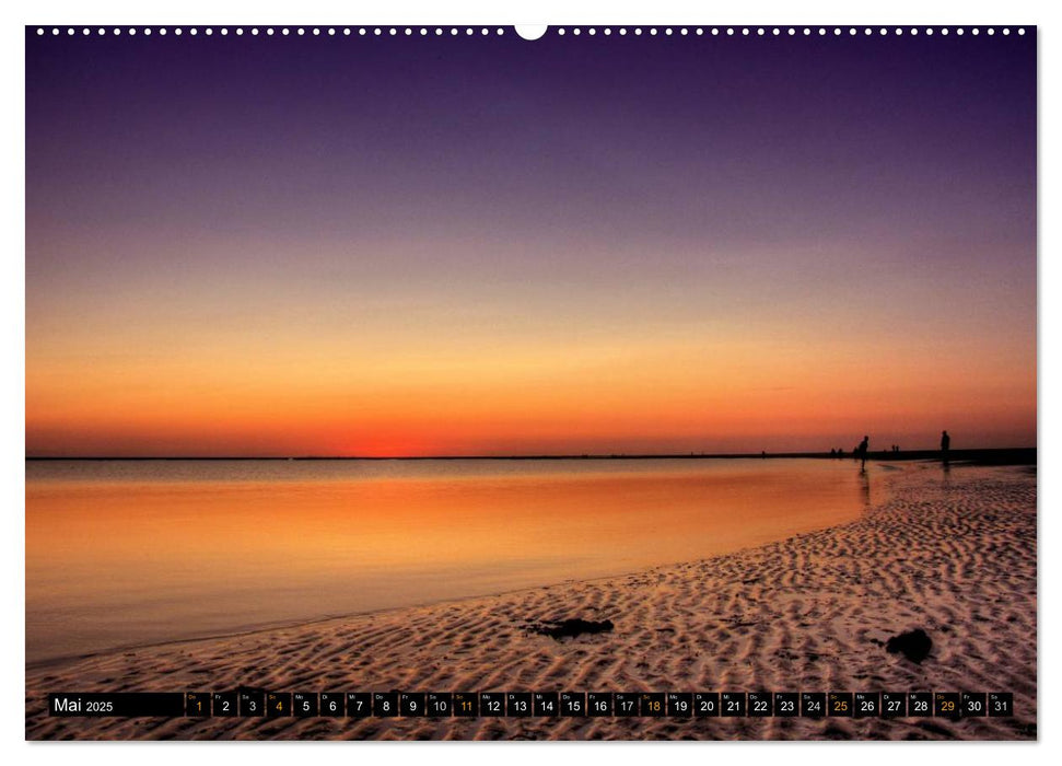 Borkum (CALVENDO Premium Wandkalender 2025)