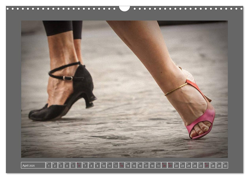 Tango feet (CALVENDO Wandkalender 2025)