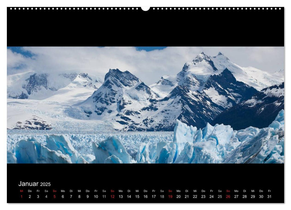 Patagonien - Ungezähmtes Land (CALVENDO Wandkalender 2025)