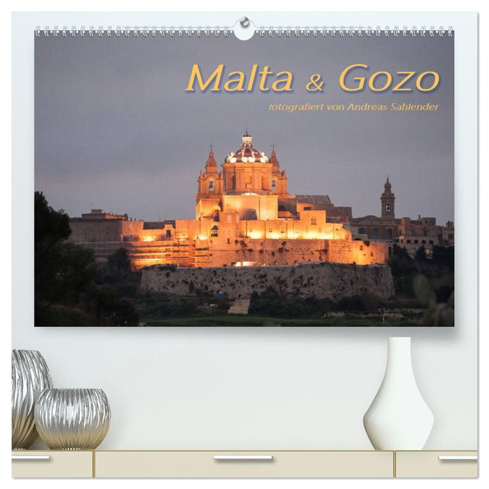 Malta & Gozo (CALVENDO Premium Wandkalender 2025)