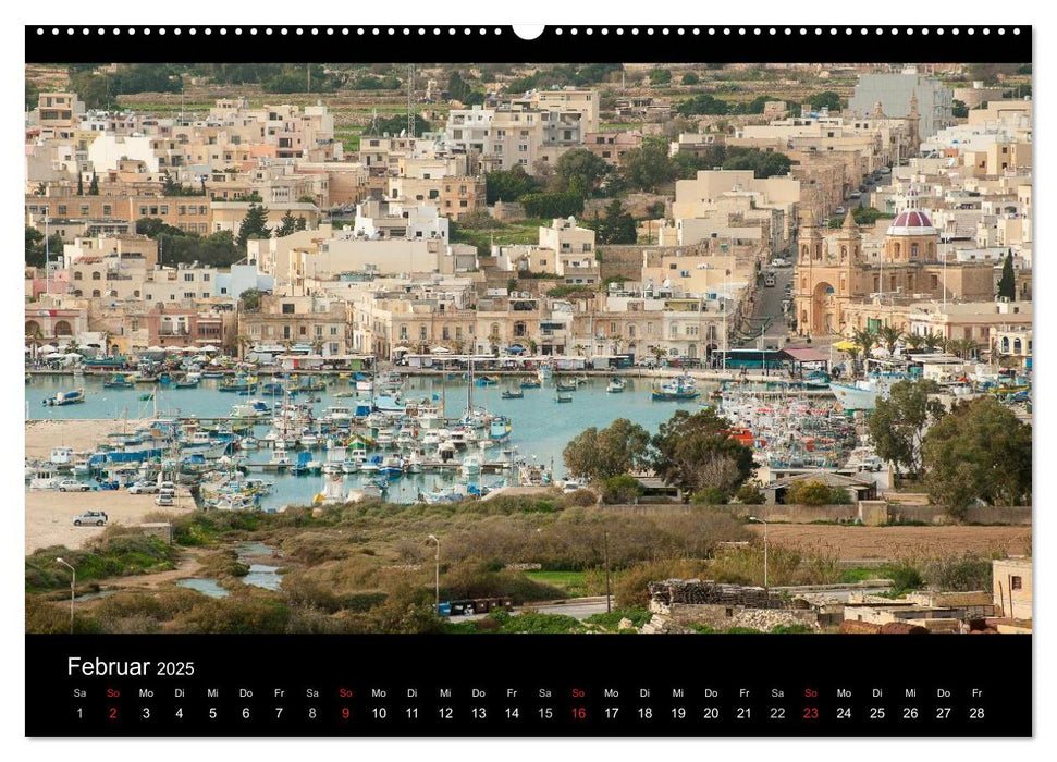 Malta & Gozo (CALVENDO Premium Wandkalender 2025)