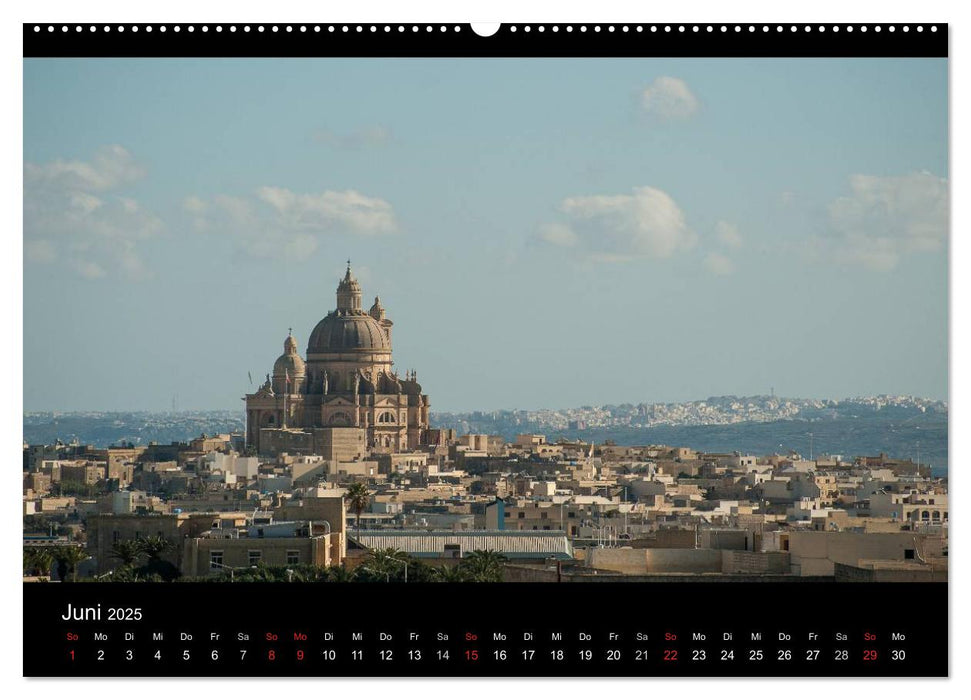 Malta & Gozo (CALVENDO Premium Wandkalender 2025)