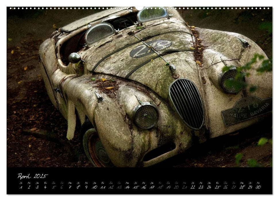 Oldtimer - Vergessene Schönheiten (CALVENDO Premium Wandkalender 2025)