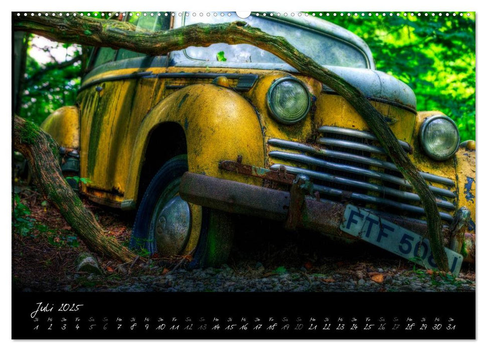 Oldtimer - Vergessene Schönheiten (CALVENDO Premium Wandkalender 2025)