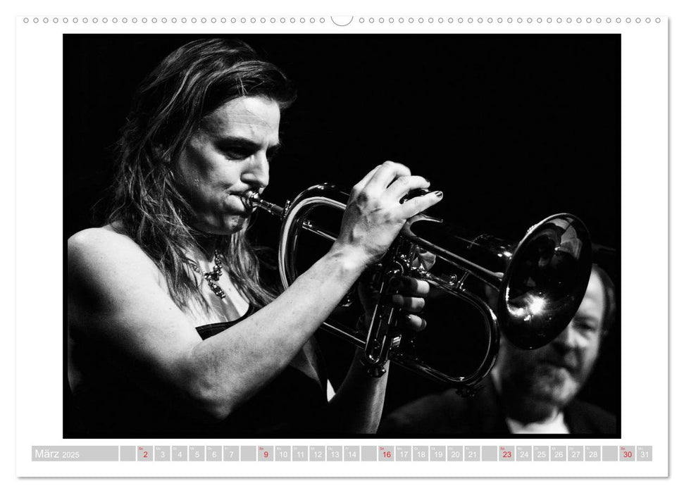 Jazz Ladies in der alten Schmiede (CALVENDO Premium Wandkalender 2025)