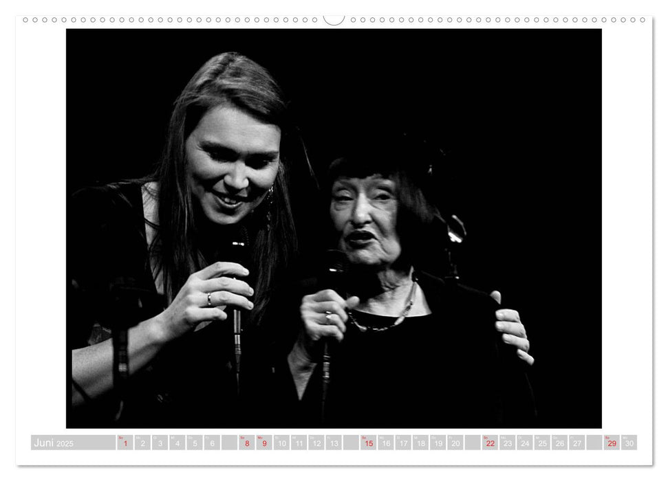 Jazz Ladies in der alten Schmiede (CALVENDO Premium Wandkalender 2025)