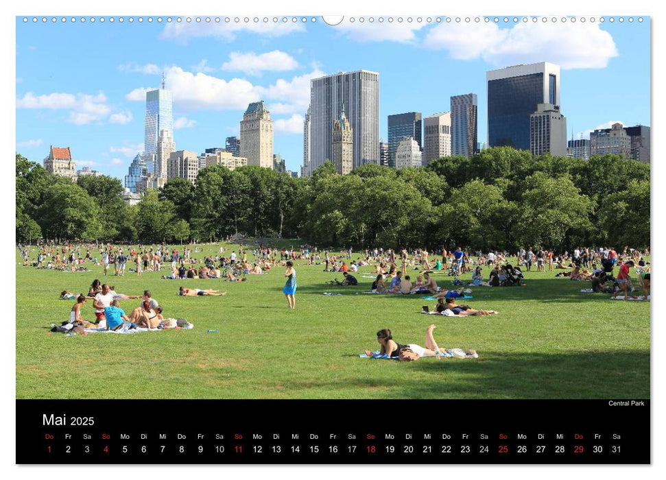 New York City (CALVENDO Wandkalender 2025)