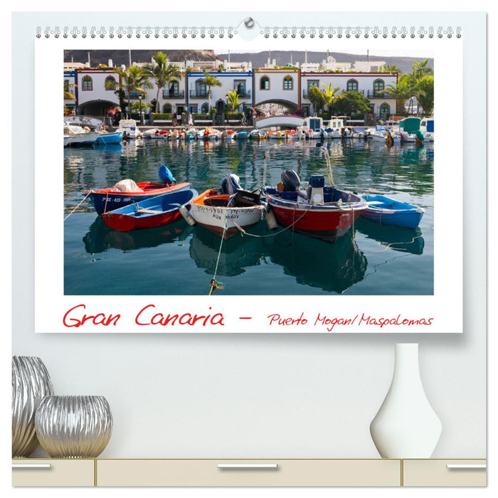 Gran Canaria - Puerto Mogan/Maspalomas (CALVENDO Premium Wandkalender 2025)