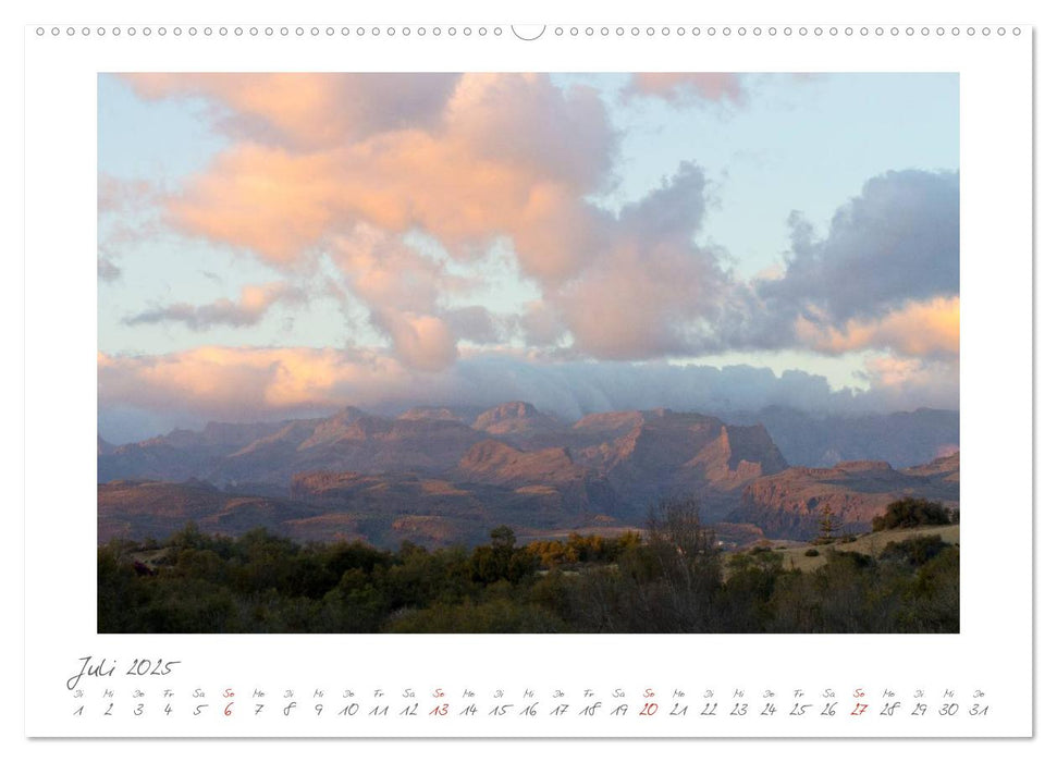 Gran Canaria - Puerto Mogan/Maspalomas (CALVENDO Premium Wandkalender 2025)