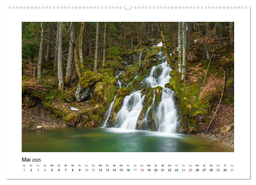 Bayerische Voralpen / Mangfallgebirge (CALVENDO Wandkalender 2025)