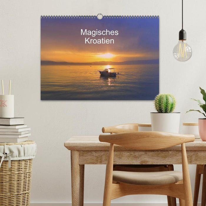 Magisches Kroatien (CALVENDO Wandkalender 2025)