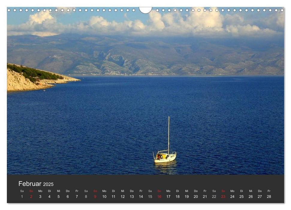 Magisches Kroatien (CALVENDO Wandkalender 2025)