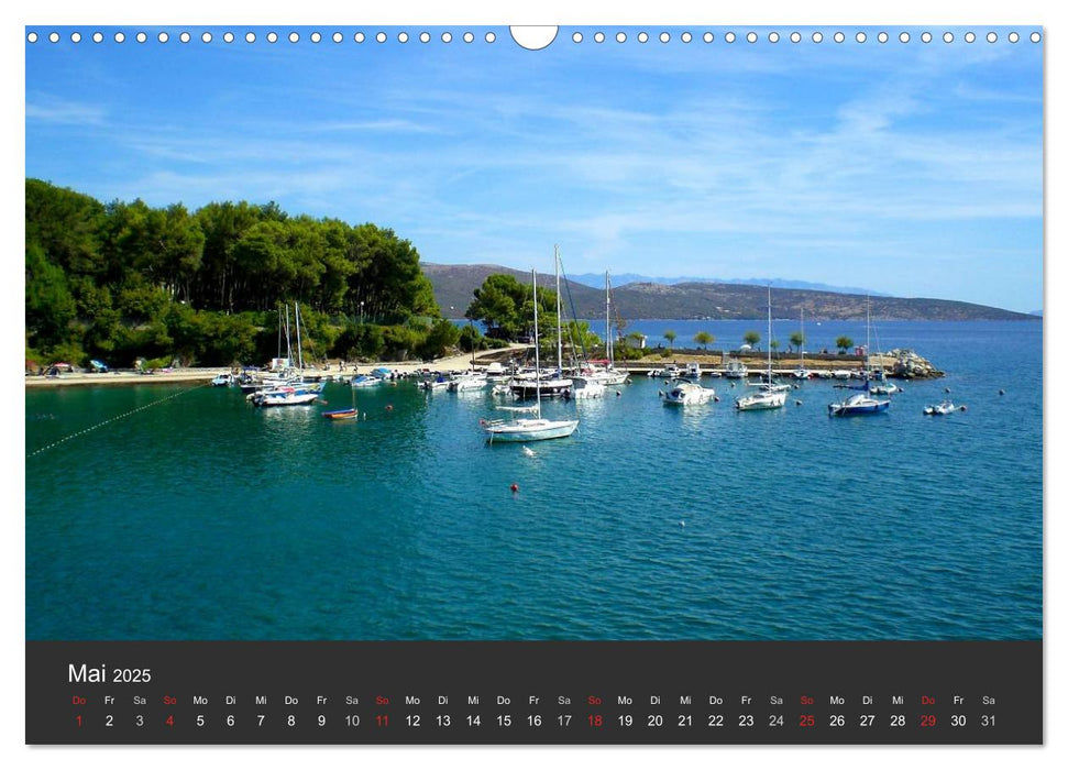 Magisches Kroatien (CALVENDO Wandkalender 2025)