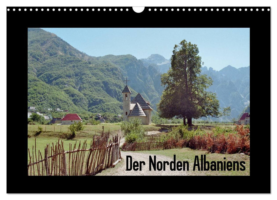 Der Norden Albaniens (CALVENDO Wandkalender 2025)