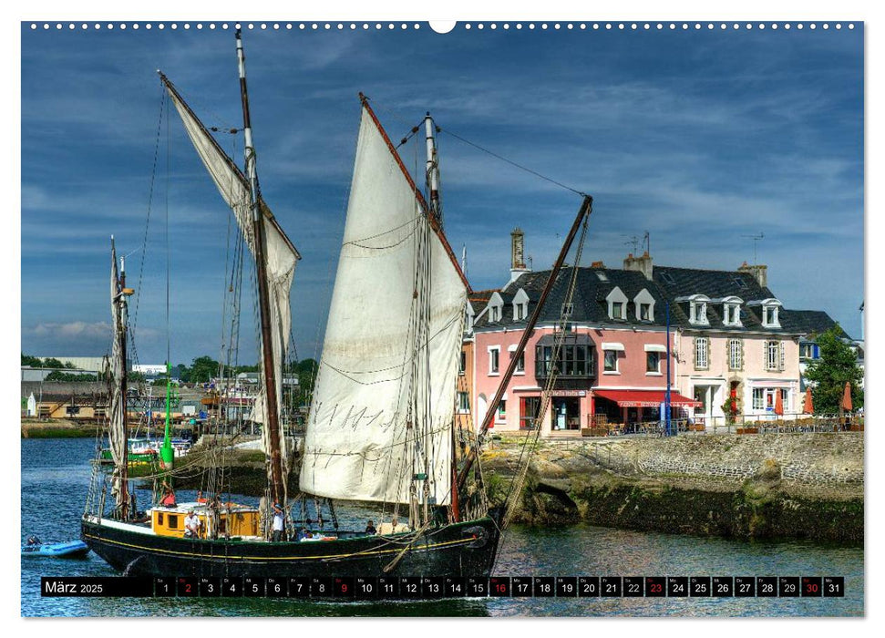 Die Bretagne - Eine Reise zum Ende der Welt (CALVENDO Premium Wandkalender 2025)