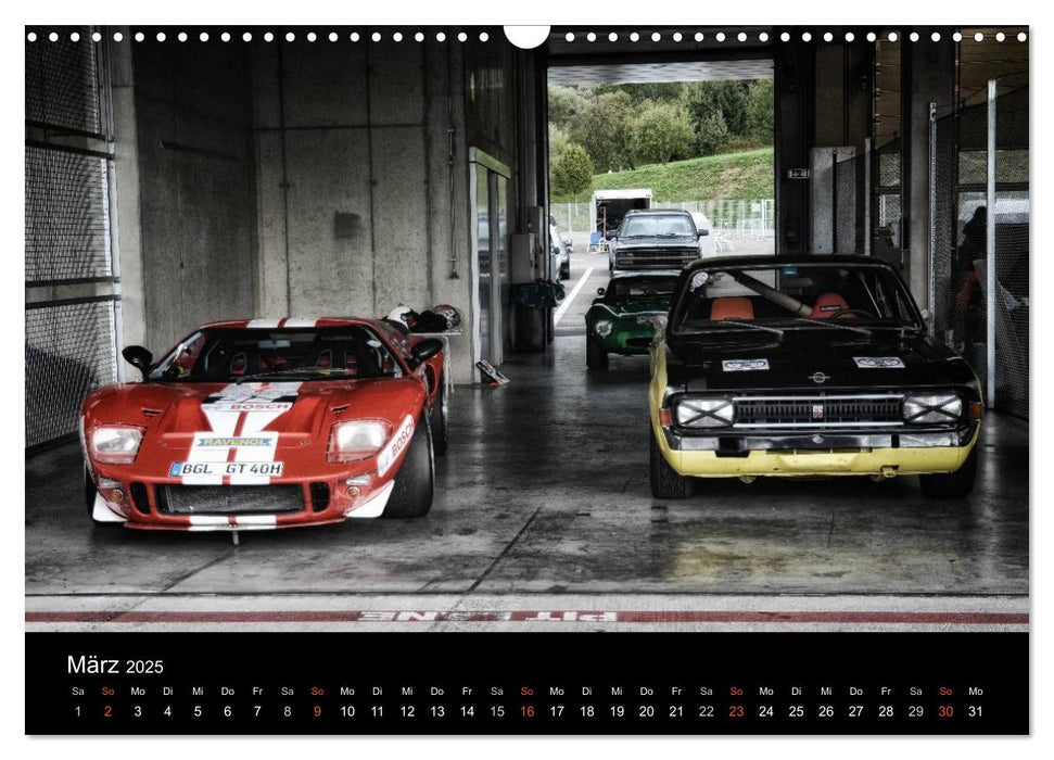 Raceday (CALVENDO Wandkalender 2025)