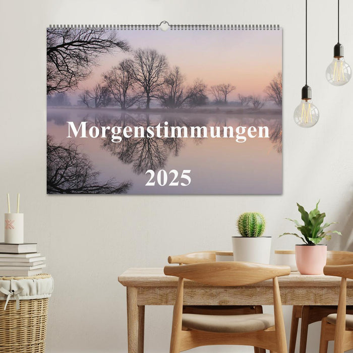 Morgenstimmungen 2025 (CALVENDO Wandkalender 2025)