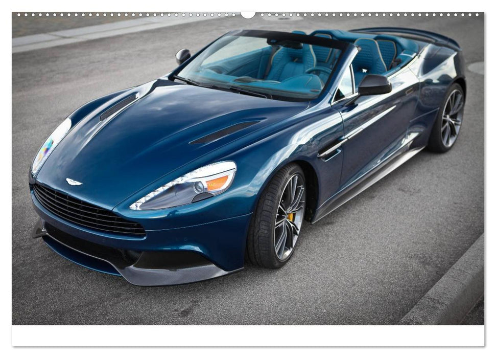 Aston Martin Vanquish Volante (CALVENDO Premium Wandkalender 2025)