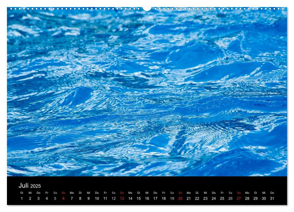 Wasser (CALVENDO Premium Wandkalender 2025)