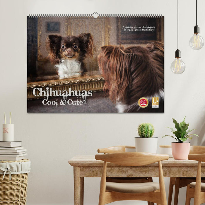 Chihuahuas - Cool and Cute (CALVENDO Wandkalender 2025)