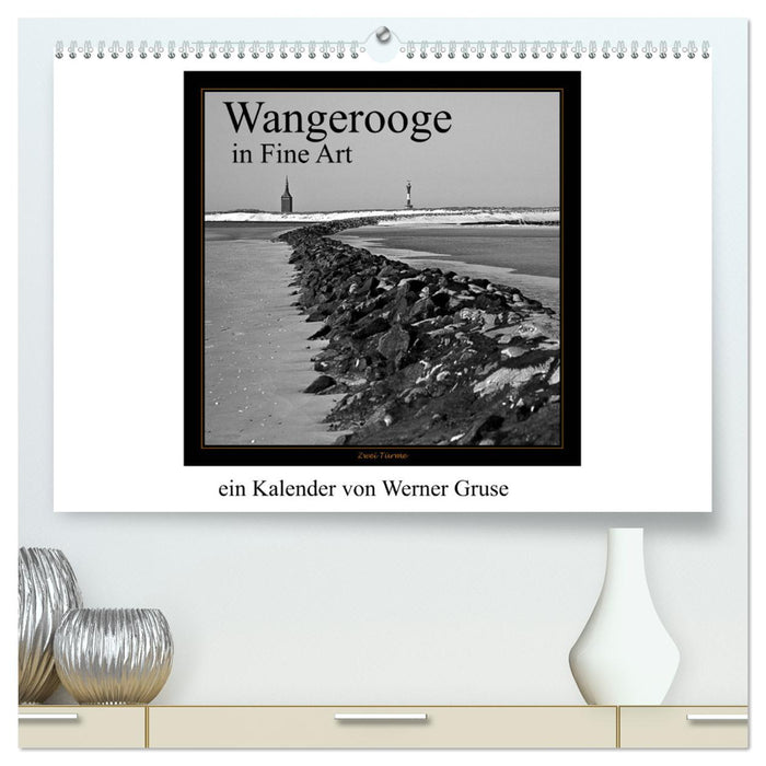 Wangerooge in Fine Art (CALVENDO Premium Wandkalender 2025)