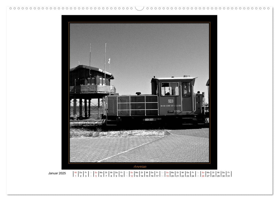 Wangerooge in Fine Art (CALVENDO Premium Wandkalender 2025)