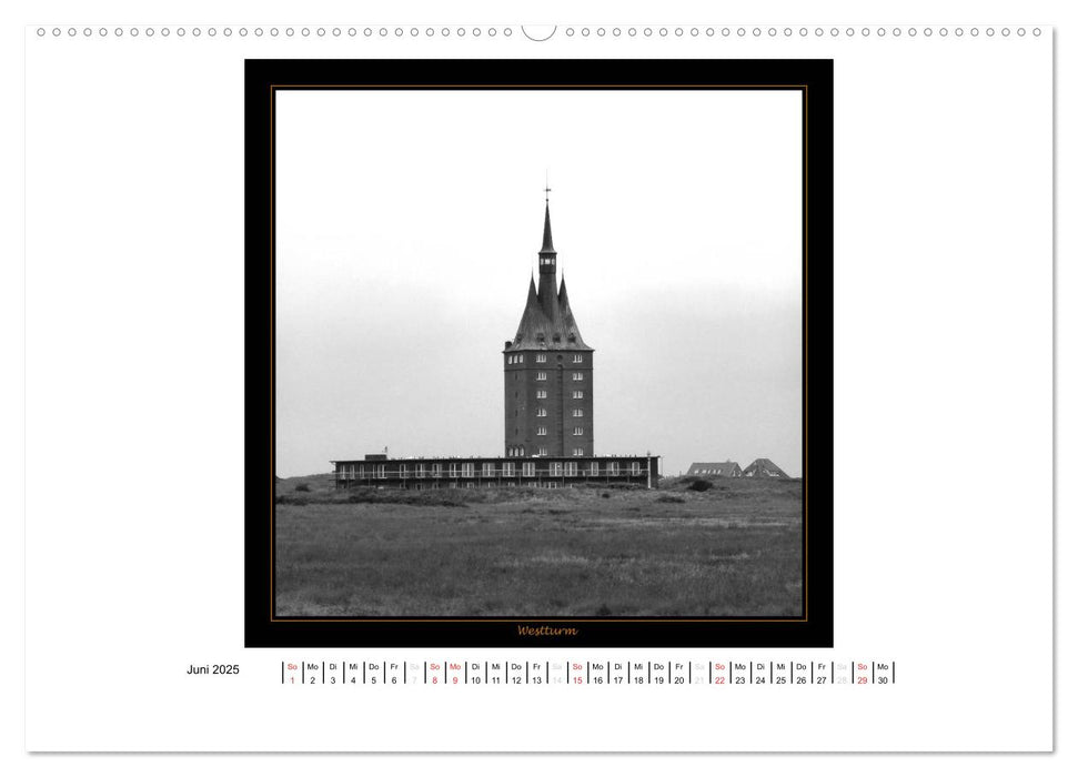 Wangerooge in Fine Art (CALVENDO Premium Wandkalender 2025)