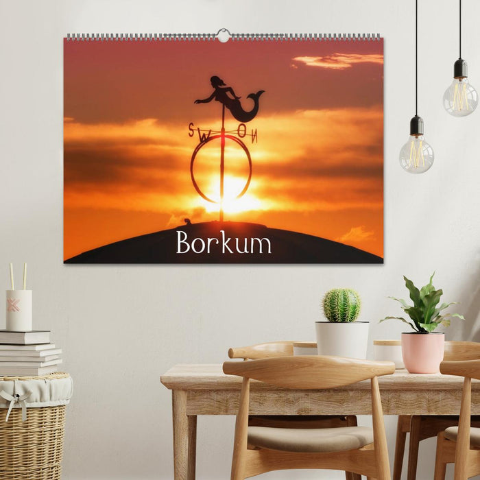 Borkum (CALVENDO Wandkalender 2025)