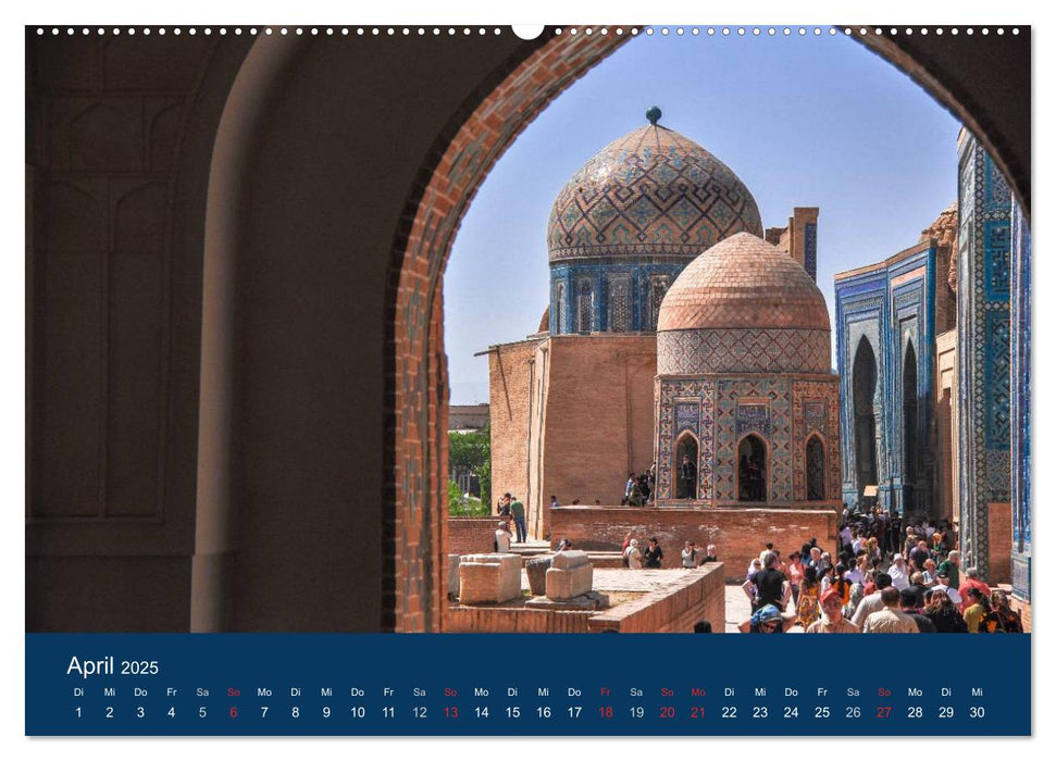 Usbekistan - Unterwegs auf der Seidenstraße (CALVENDO Premium Wandkalender 2025)