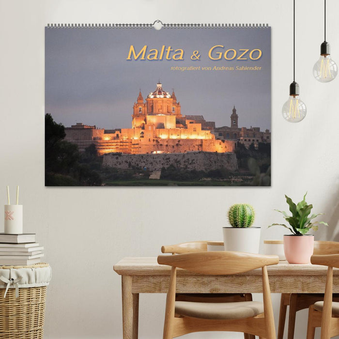 Malta & Gozo (CALVENDO Wandkalender 2025)